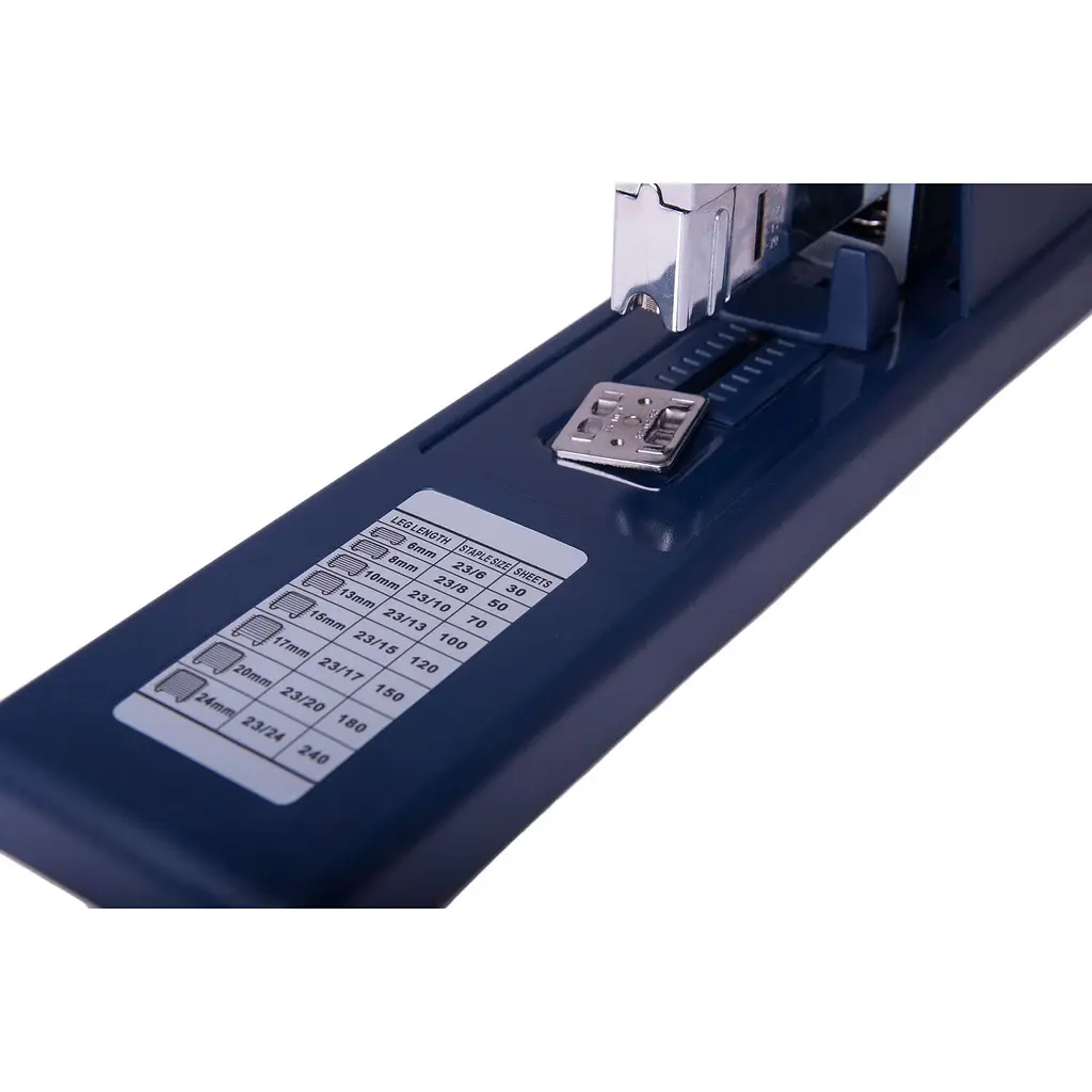 Степлер Buromax посиленої потужності №23, 240 аркушів чорний (BM.4288-01) - фото 4