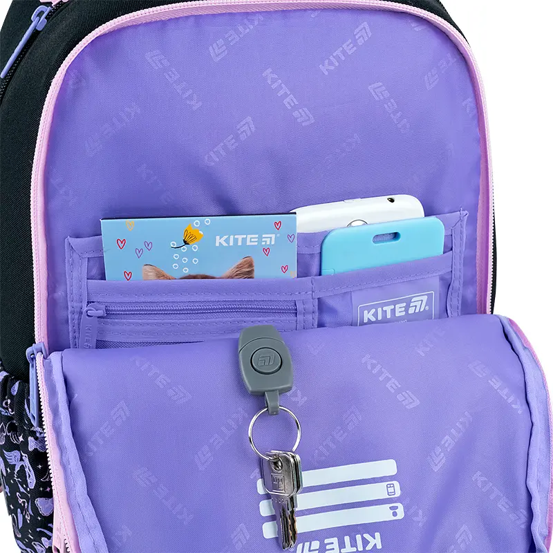 Рюкзак Kite Education 585 HK Чорний (HK26-585M) - фото 12