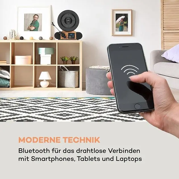 Проигрыватель винила Auna Verticalo SE DAB (10034590) - фото 5