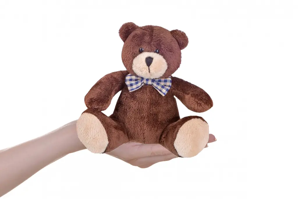 М'яка іграшка Same Toy Ведмедик, 13 см, коричневий (THT677) - фото 2