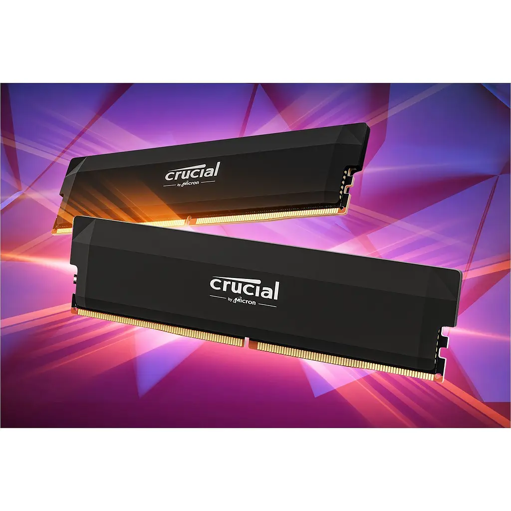 Модуль пам'яті DDR5 Crucial 2x16GB 6000MHz Pro OC Black (CP2K16G60C36U5B) [147413] - фото 4