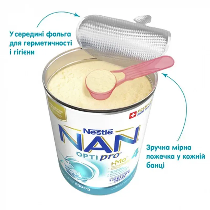 Дитяча суміш NAN 4 Optipro 2'FL від 18 міс. 800 г (7613034698926) - фото 5