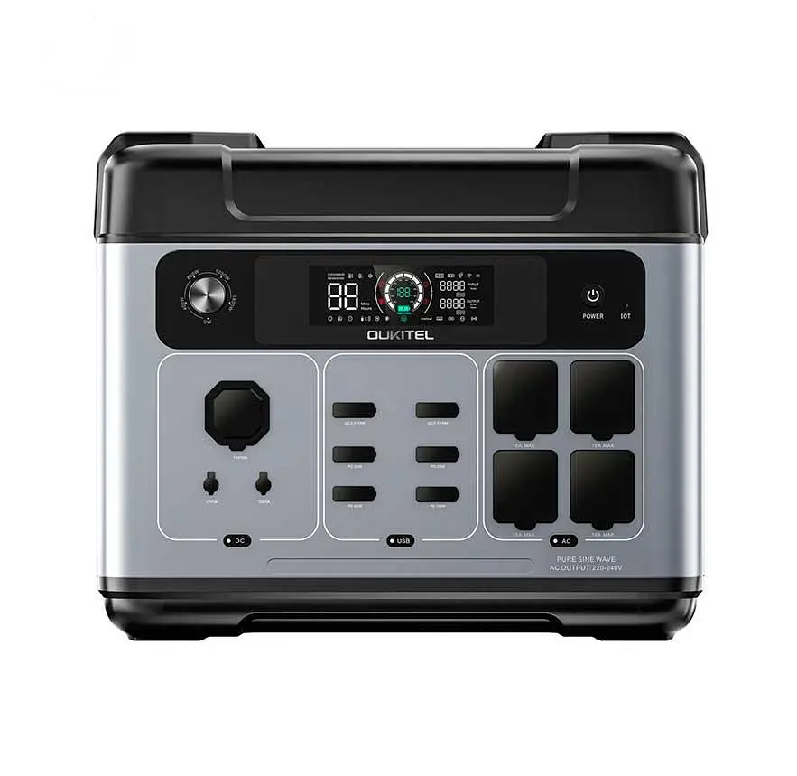 Зарядная станция Oukitel P2001E plus 2400W 2048 Wh - фото 2