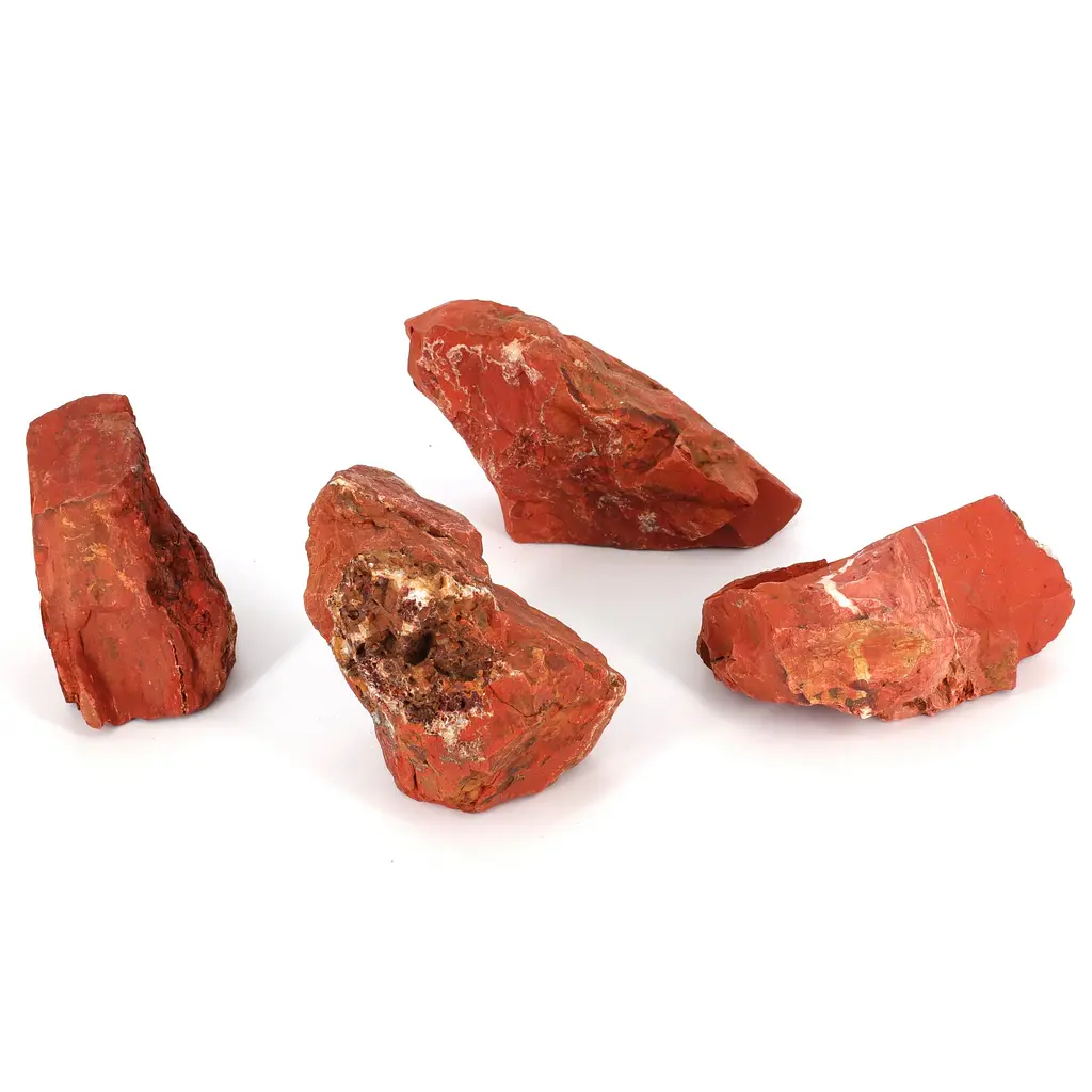 Декоративний природній камінь Hobby Red Jasper 4шт. 3кг (40593) - фото 3