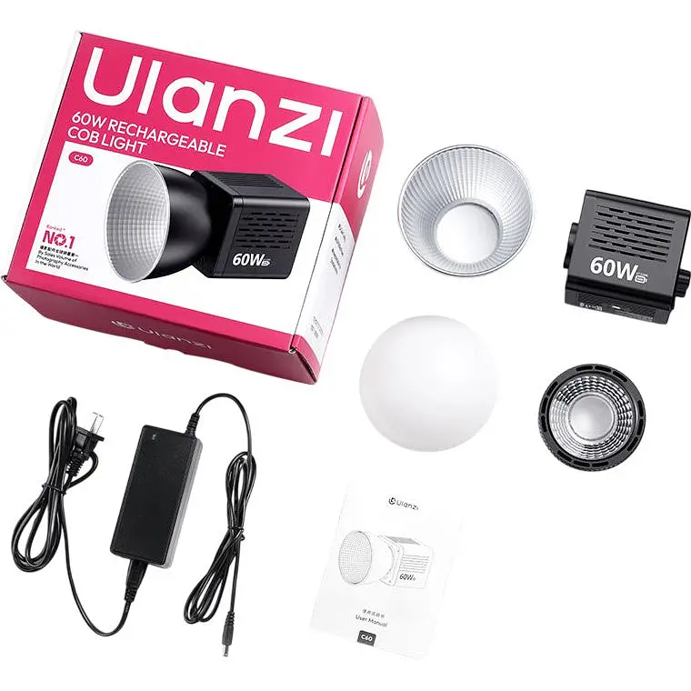 Студійне світло Ulanzi C60 60W Bi-Color (L269) [168628] - фото 9