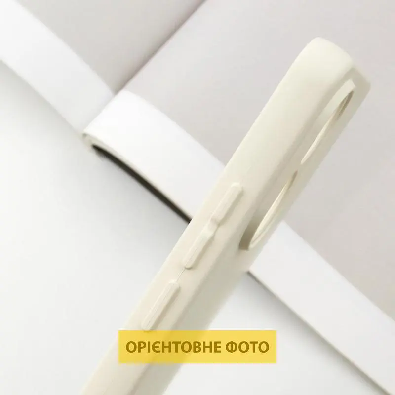 Чехол Silicone Cover Lakshmi Full Camera AA для Xiaomi 13T / 13T Pro Белый / White - фото 4