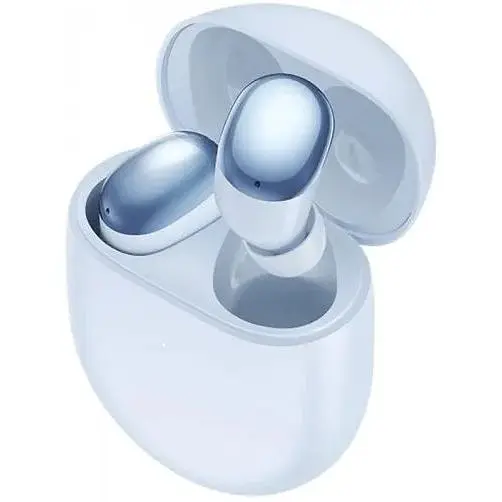 Гарнитура беспроводная Xiaomi Redmi Buds 4 Light Blue (BHR5845CN) в кейсе стерео - фото 2