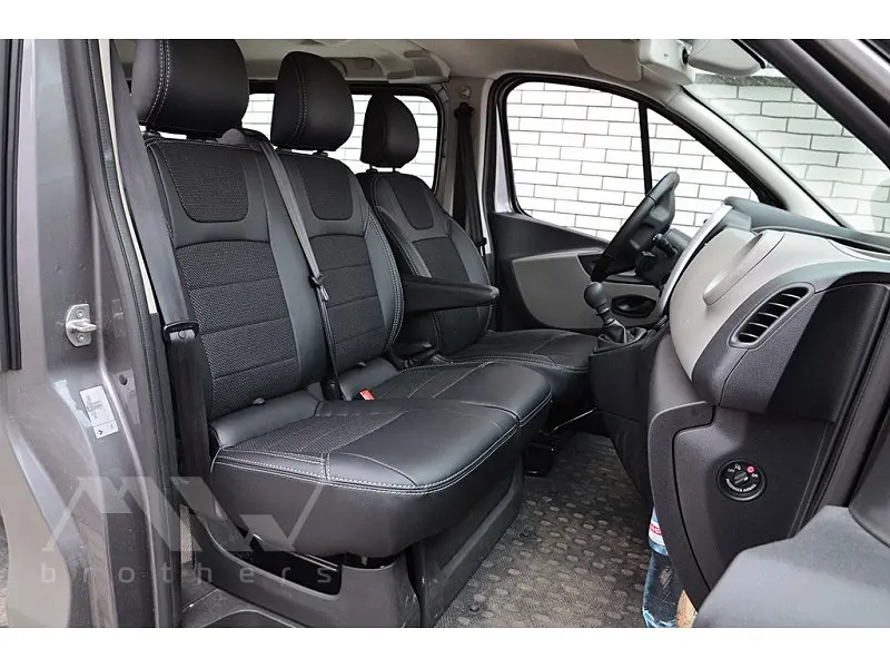 Авточохли модельні MW Brothers для Opel Vivaro ( 1+2 ) c 2014 - фото 8