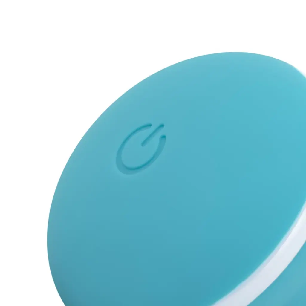 Анальна пробка Cala Azul Blanca Vibrating Anal Plug 8.3 см (бірюзовий) - фото 9