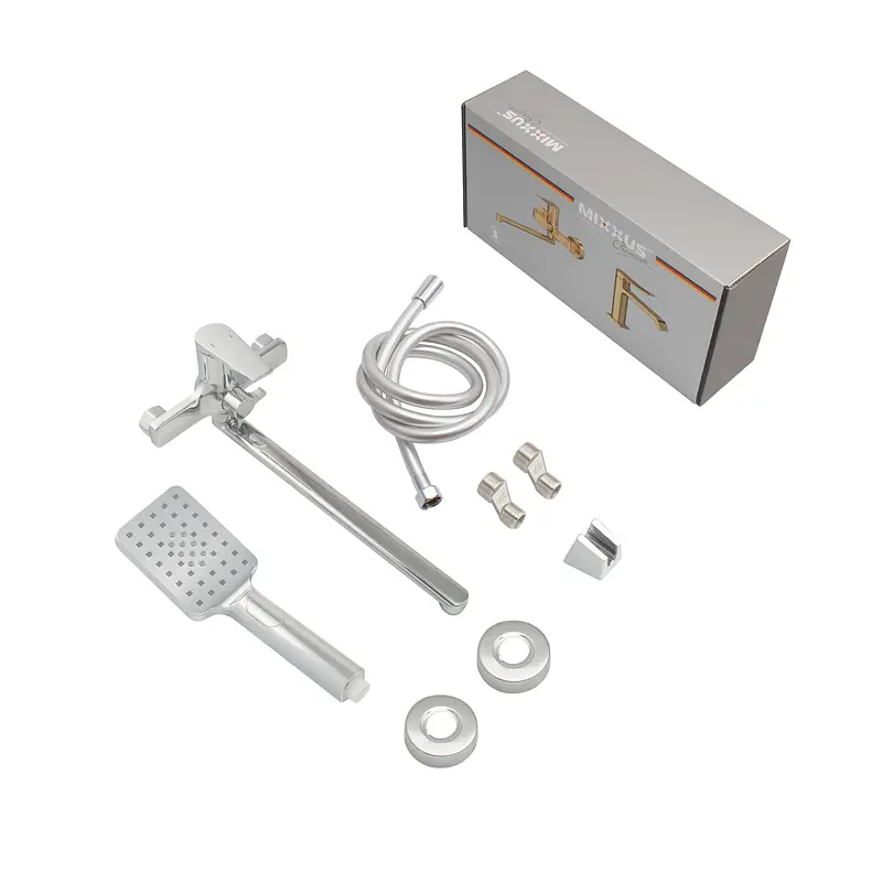 Змішувач для ванни Mixxus Premium Rubens 006 (Euro) MI8252, Хром - фото 3