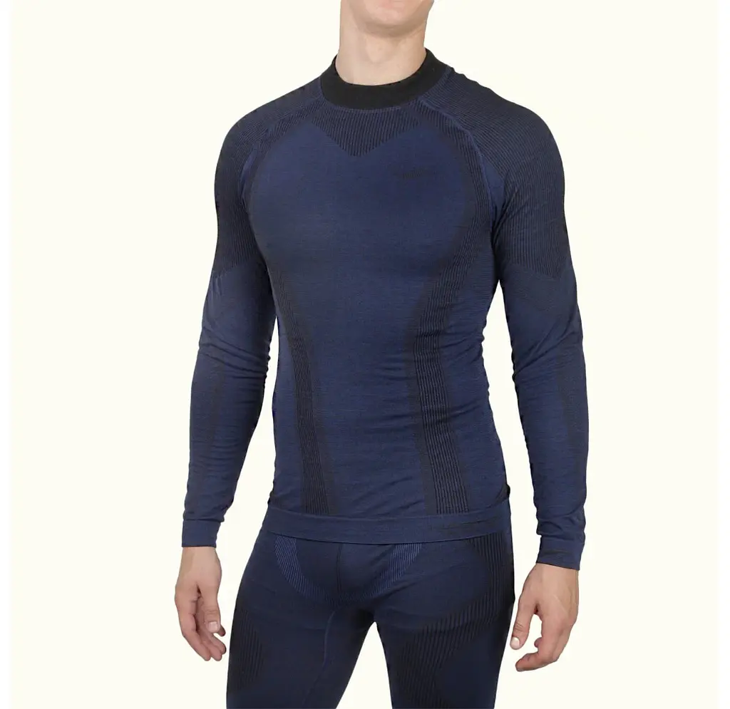 Термокофта чоловіча з шерстю мериноса Hanna Style LXL od00069144 - фото 4