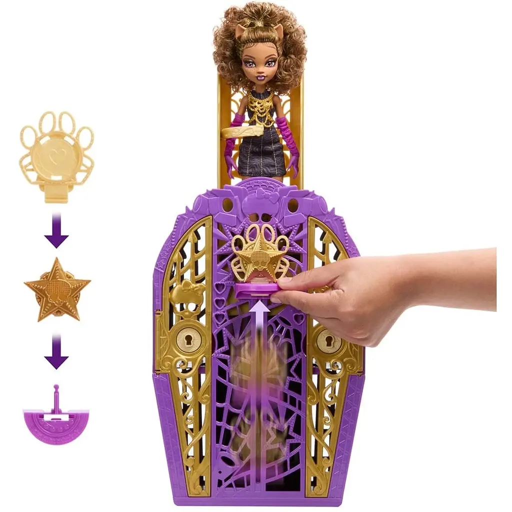 Набір-сюрприз Monster High Таємниці Жахлівуда Жахо-секрети Клодін (JBG80) - фото 4