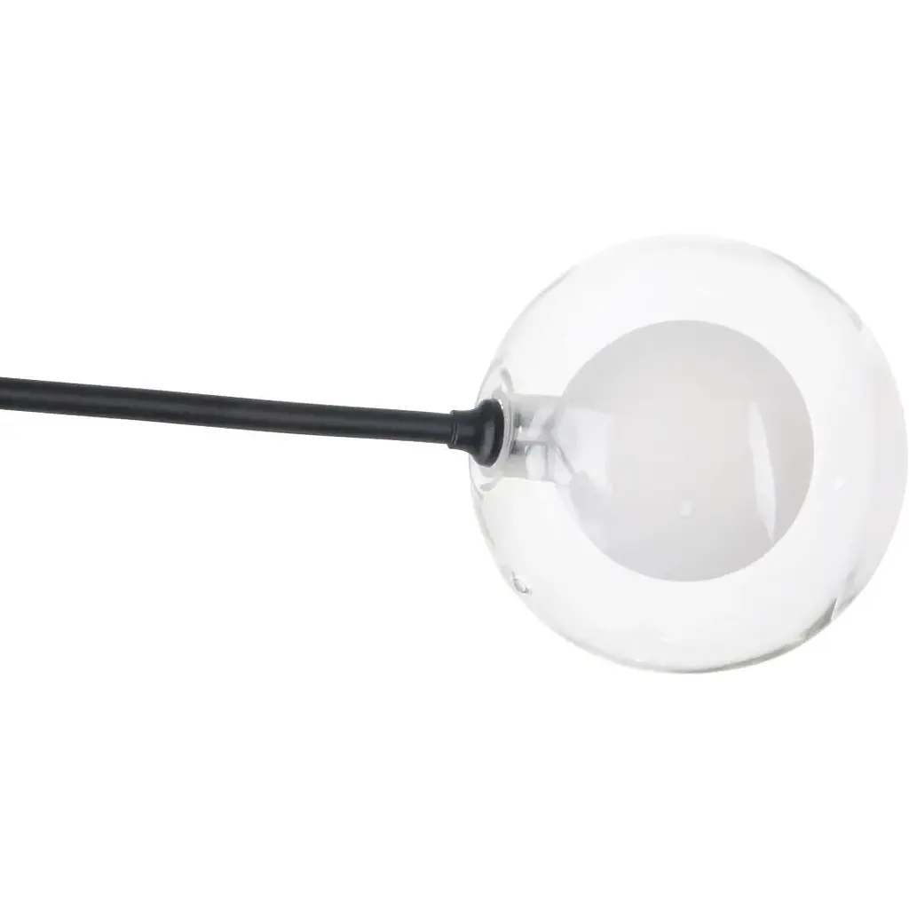 Люстра потолочная Brille в спальню G4 40W BK (BR-01 648C/9) - фото 3