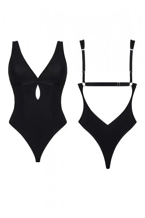 Боді Demoniq LadyX Gracia XL чорний - фото 6