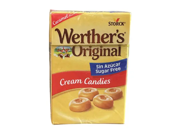 Льодяники Werther's Original без цукру 42 г (4014400907902)