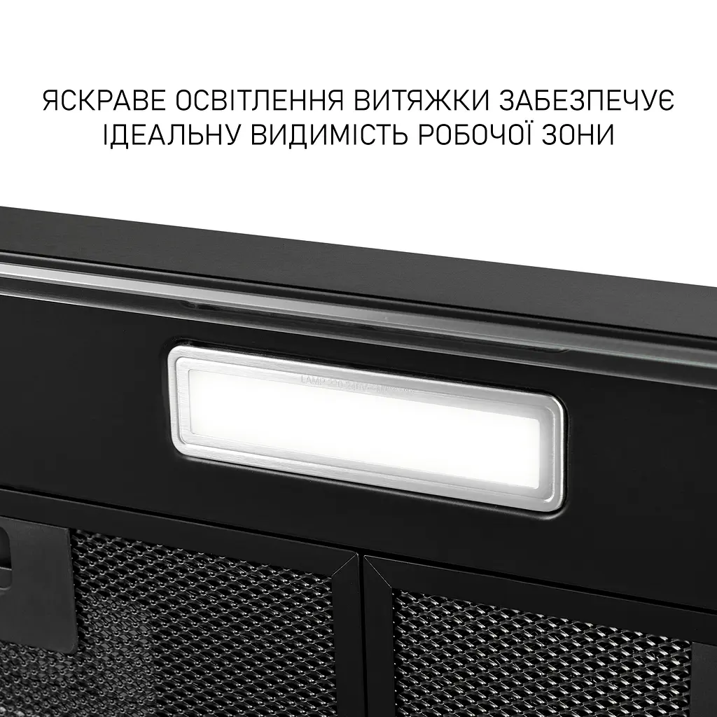 Витяжка плоска Minola HPL 5200 BLF - фото 9