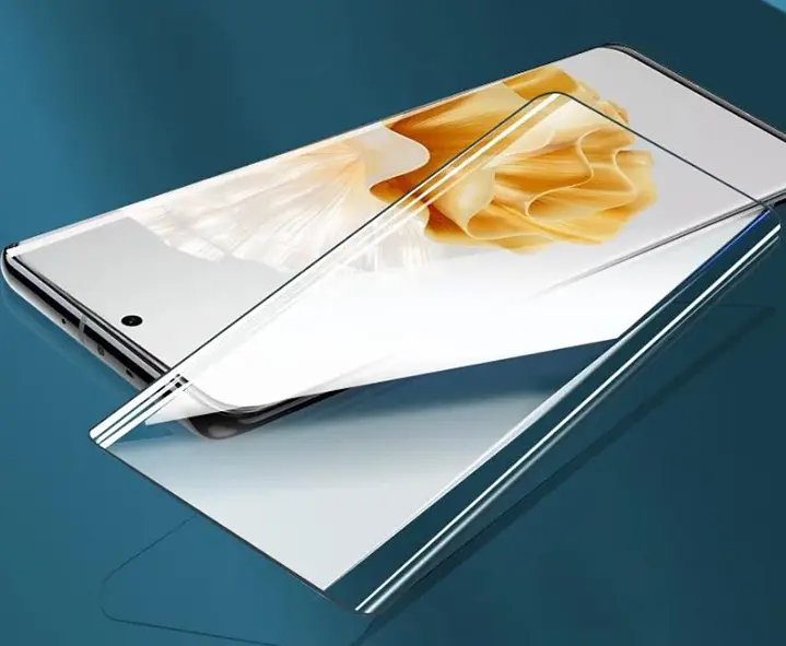 Защитное стекло DK Full Glue 3D для Huawei P60/P60 Pro black - фото 2