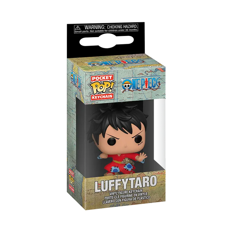 Фігурка Funko Pop One Piece Luffy Ван піс Луффі брелок 4 см (FP OP L K 921) - фото 3