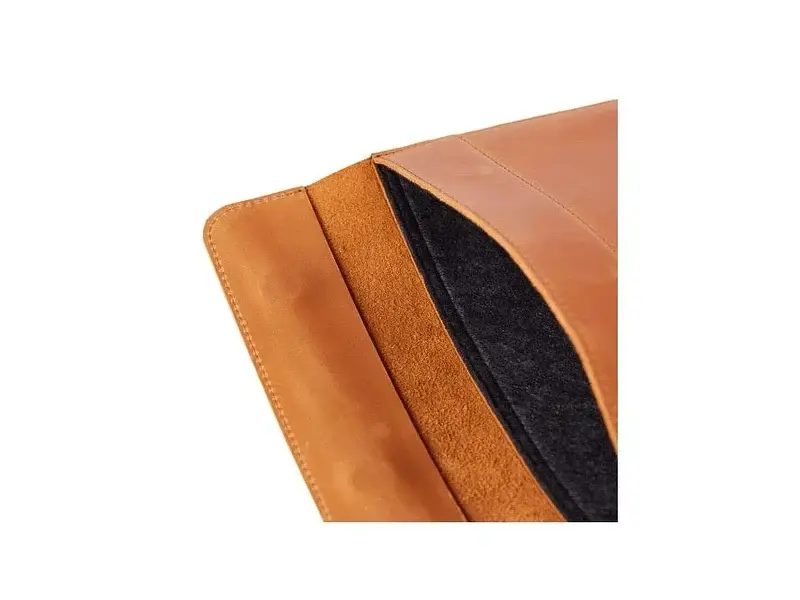 Чохол для ноутбука InCarne Klouz MacBook Pro 13 2016-2025 (вінтажний) коньяк (klouz-cognac-vintage-pro-13) - фото 4