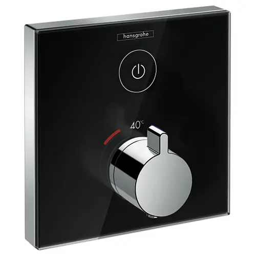 Термостат прихованого монтажу Hansgrohe ShowerSelect 15737600, Чорний - фото 1