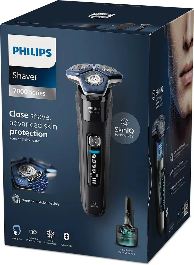 Бритва електр. Philips роторна Series 7000 S7886/55 SkinIQ - фото 4