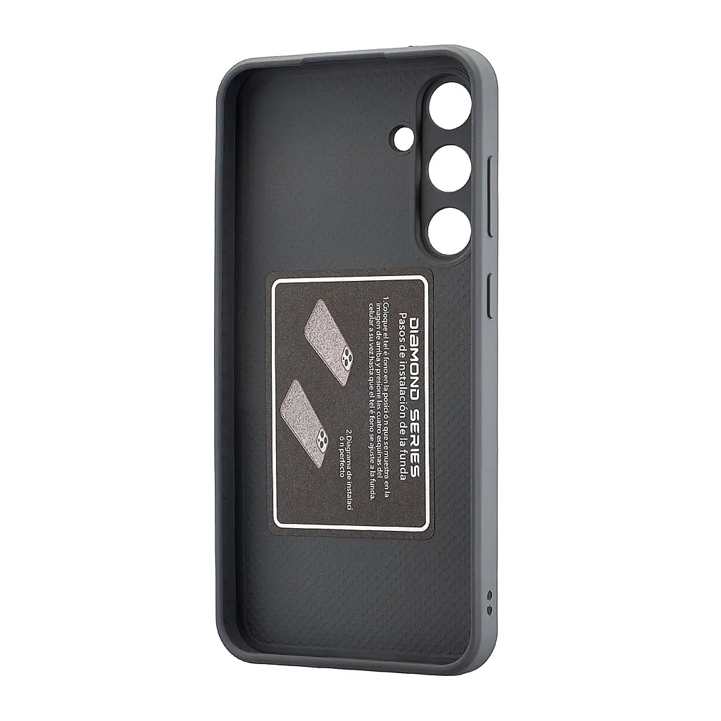 Чохол Star Diamond Samsung S23 FE (S711) Silver Black - фото 3