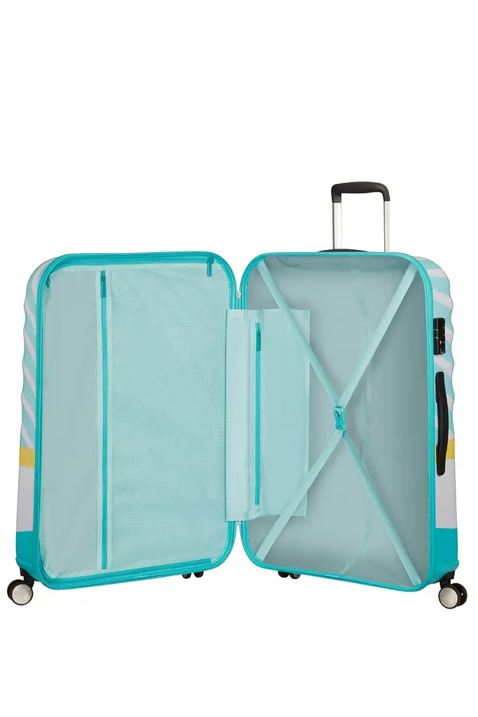 Валіза 77 См American Tourister WAVEBREAKER DISNEY - KISS BLUE 77x52x29 31C*31007 - фото 4