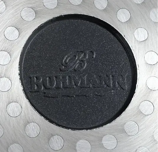 Каструля зі скляною кришкою Bohmann BH-7324-MRB-OR 3.9 л 24 см - фото 2