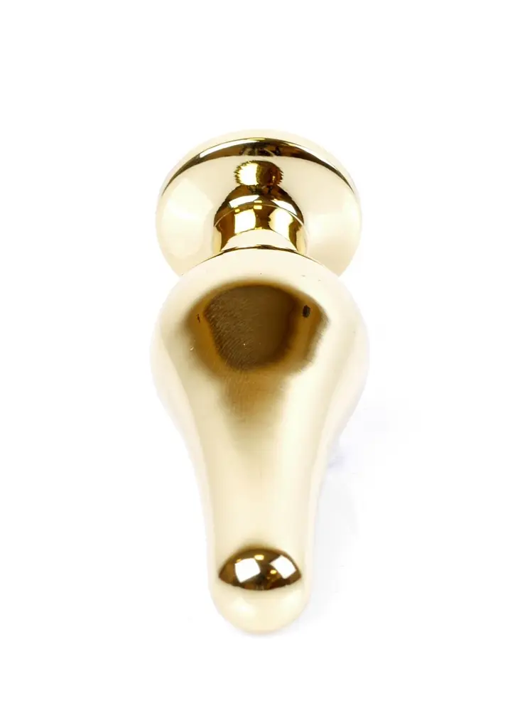 Анальна пробка B - Series HeavyFun Gold, 9.5 см (чорний) - фото 4