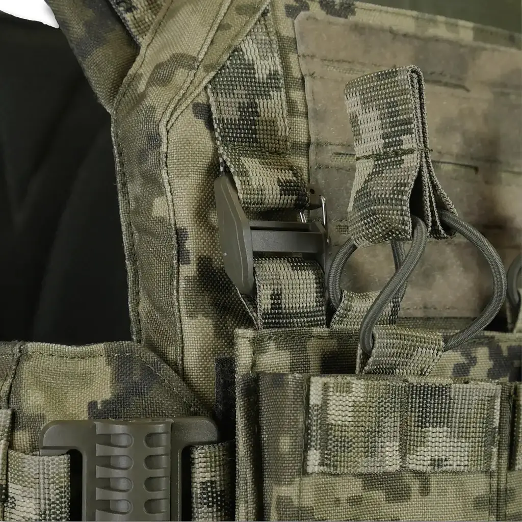 Плитоноска Kiborg GU gen.2 + 3 підсумки Pixel (1000-k45001) - фото 10