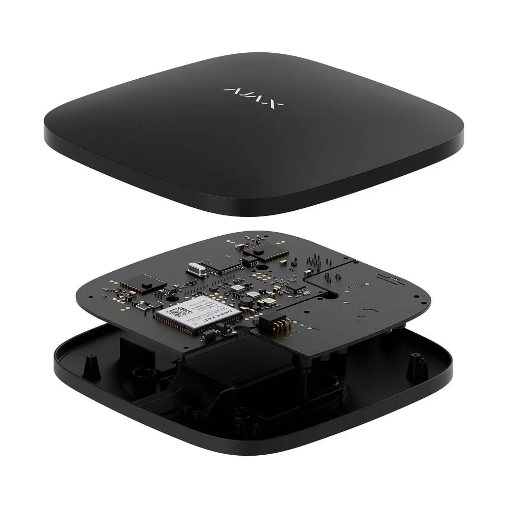 Інтелектуальна централь Ajax Hub 2 (4G) чорна з 2G, 3G, 4G, Ethernet, підтримкою датчиків з фотоверифікацією (26-00160) - фото 6