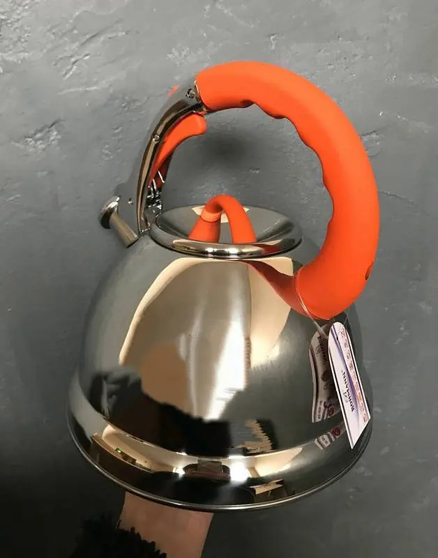 Чайник із свистком Bohmann BH 7629-35 orange 3,5 л - фото 4