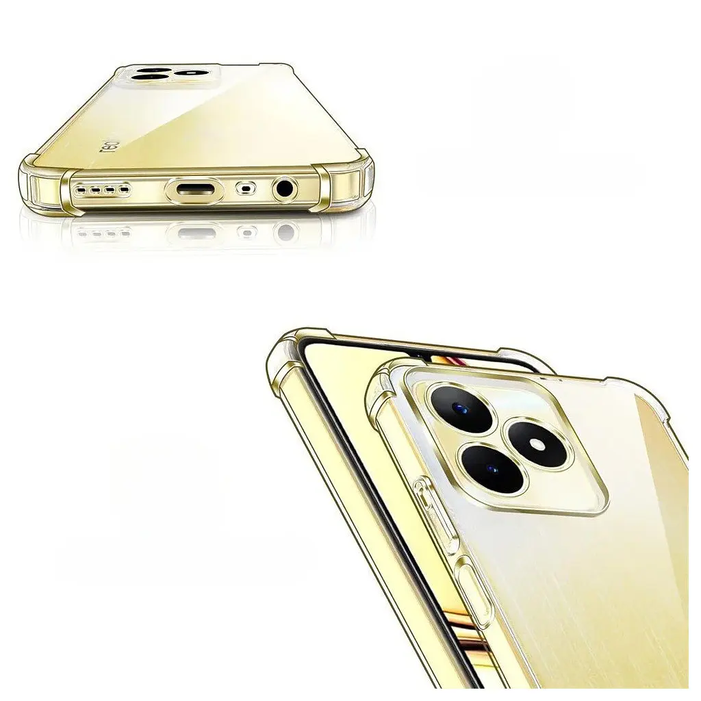 Чохол до мобільного телефона BeCover Anti-Shock Realme Note 50 Clear (711173) - фото 4