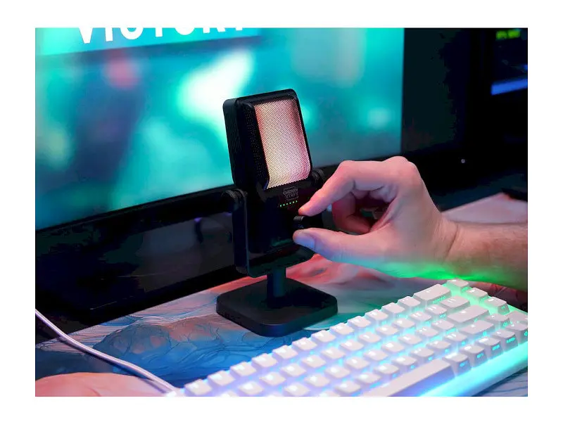 Мікрофон для ПК/ для стрімінгу, подкастів Cherry Xtrfy NGALE R (CX-NGALE-R-RGB-BLACK) - фото 6