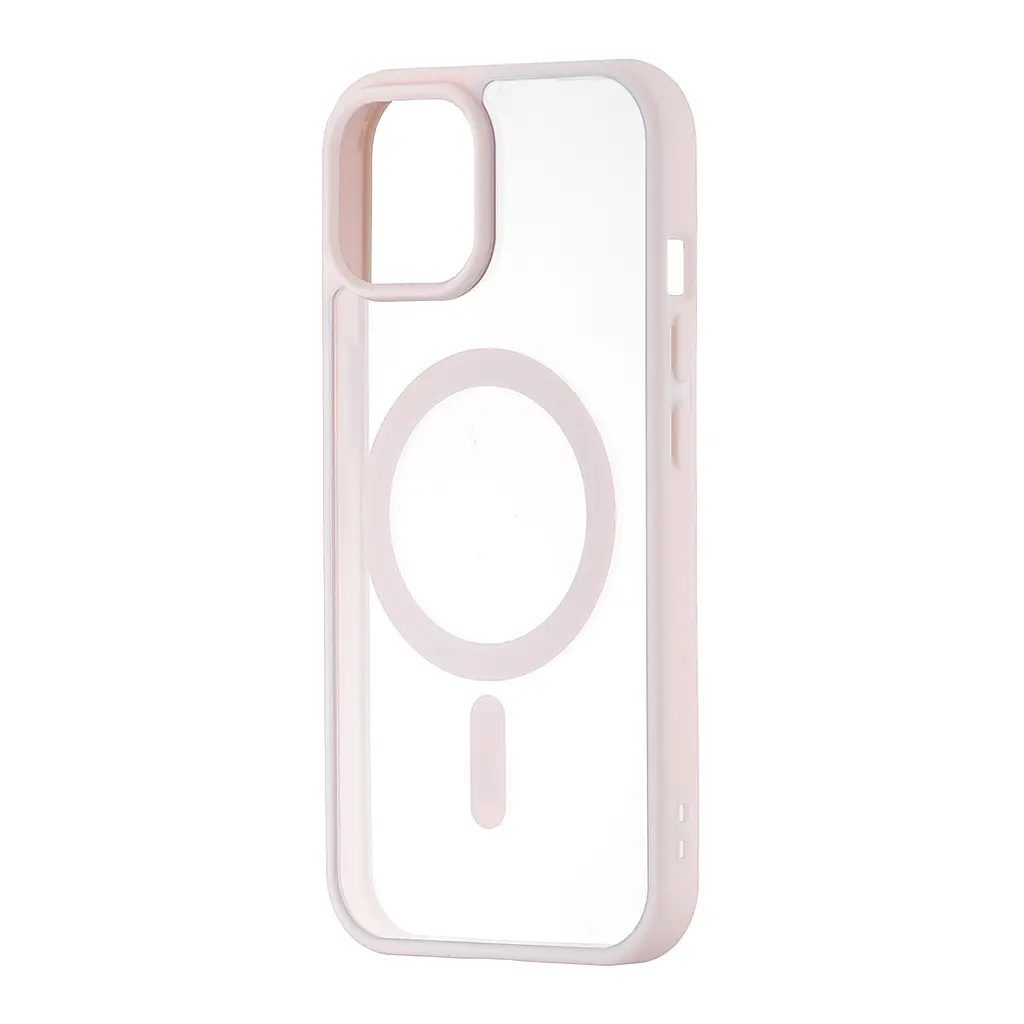 Чохол Color Edge with MagSafe iPhone 15 Sand Pink