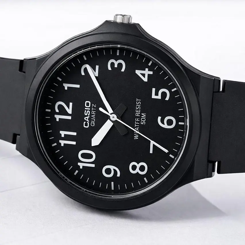 Чоловічий годинник Casio MW-240-1B Чорний ( AT1141-0056 ) - фото 5