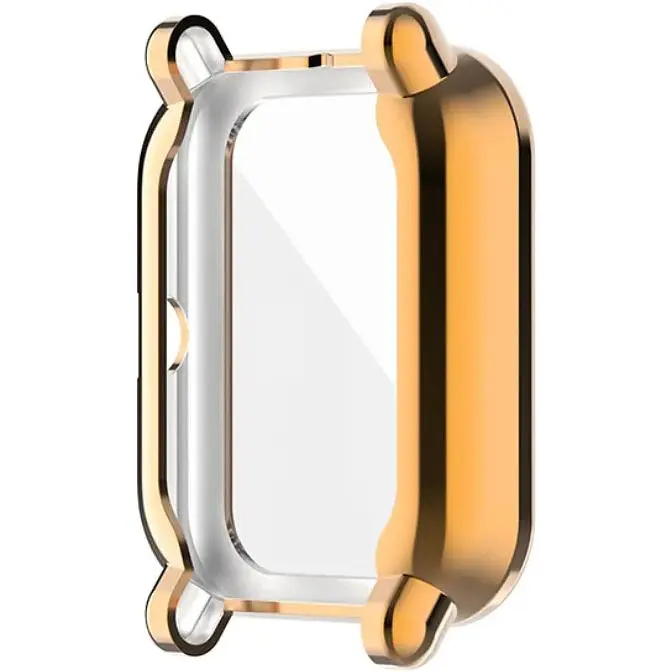 Чохол-накладка DK CDK Silicone Face Case для Xiaomi Amazfit Bip U / U Pro (012417) (rose gold) - фото 4