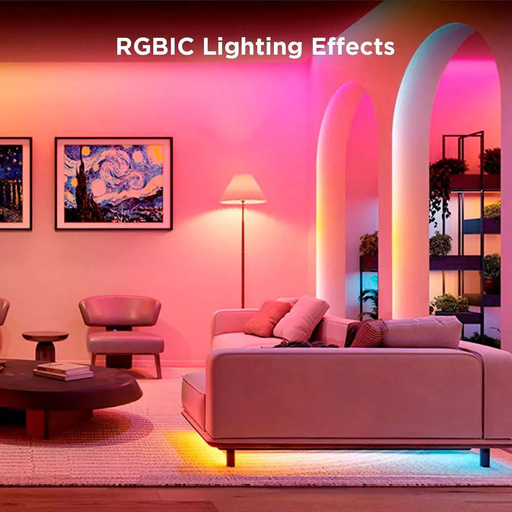 Світлодіодна стрічка Govee H612A Strip Light S with Protective Coating RGBICW 5м [H612ACD1] [136703] - фото 2