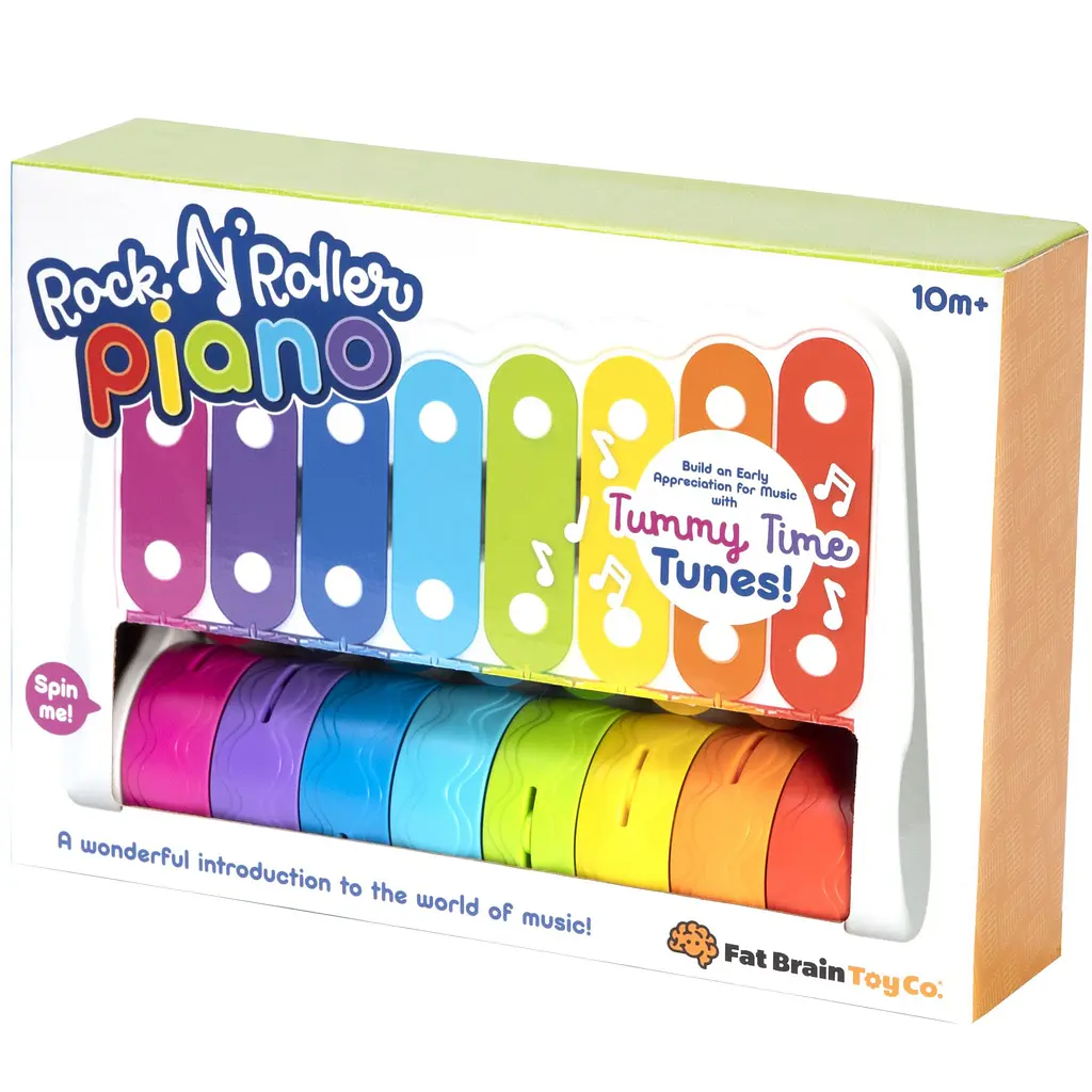 Ксилофон і дзвіночки Fat Brain Toys Rock N' Roller Piano (F281ML) - фото 6