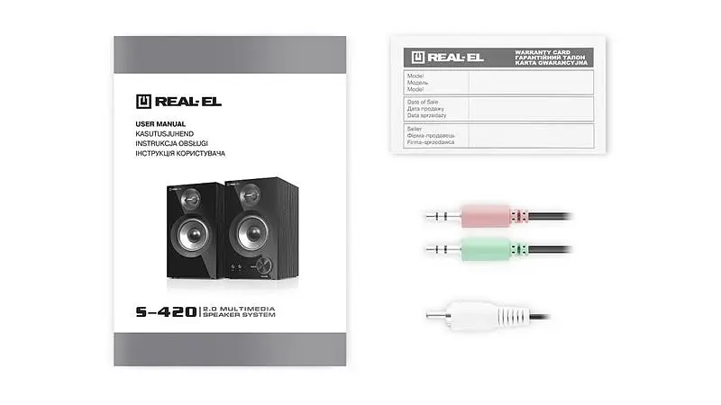 Акустична система Real-El S-420 Black - фото 9