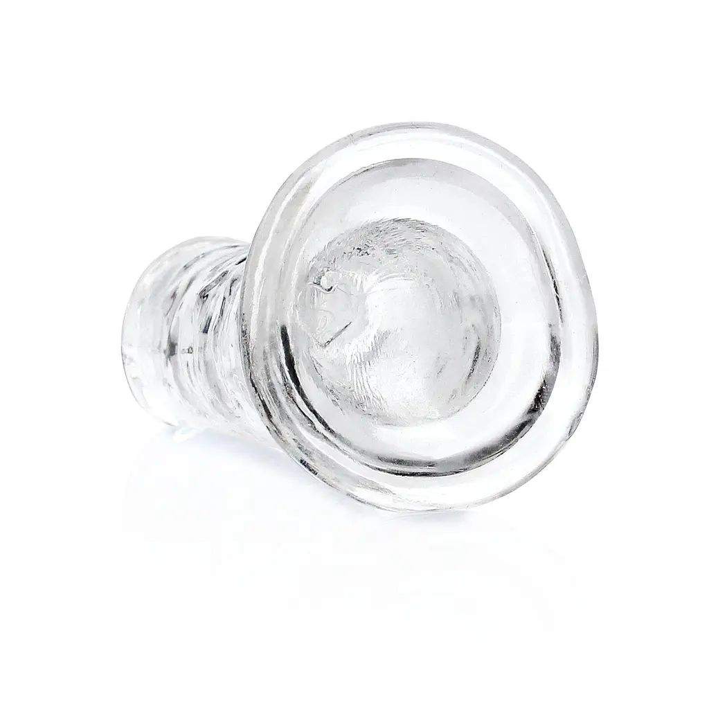 Фаллоимитатор RealRock Crystal Clear Realistic Dildo 6'' 15.5 см прозрачный - фото 4