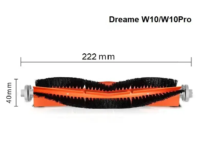 Основна щітка для робота-пилососа Xiaomi Dreame Bot W10 ( RLS5C_W10 ) W10 Pro ( RLS6TAC ) 1 шт. - фото 4