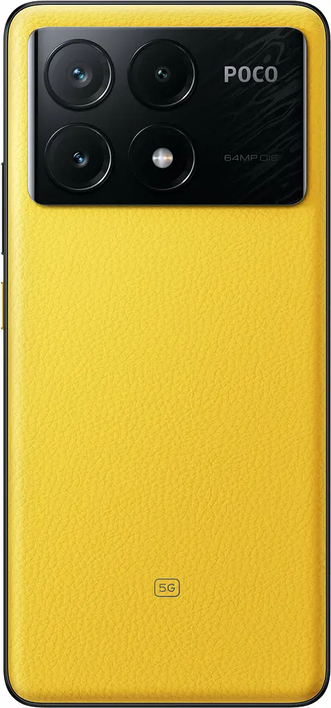 Смартфон Xiaomi Poco X6 Pro 8/256GB Yellow UA UCRF NFC, 5G - фото 4
