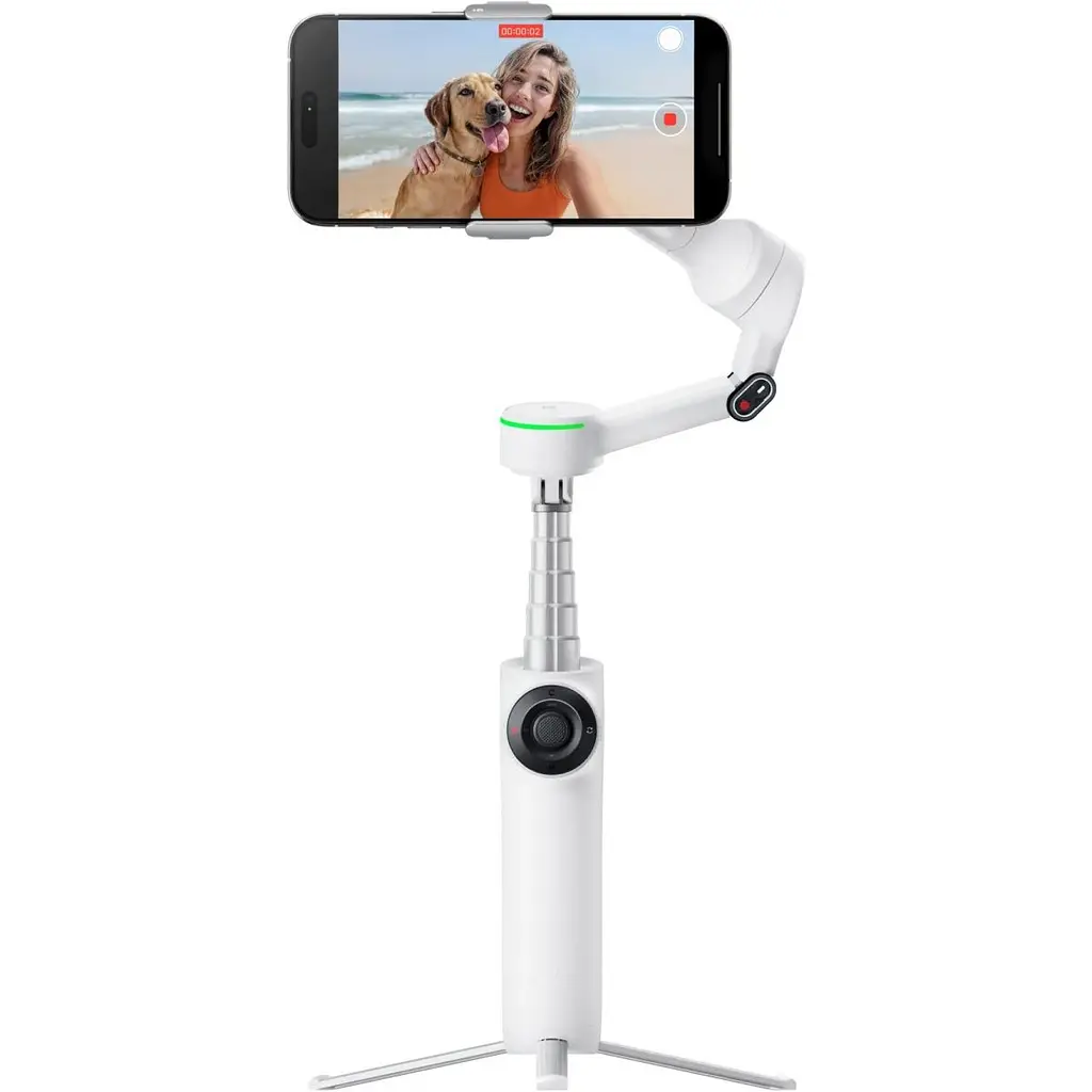 Стабілізатор відеозйомки Insta360 Flow 2 Pro White (CINSABQB-W) [127610] - фото 3