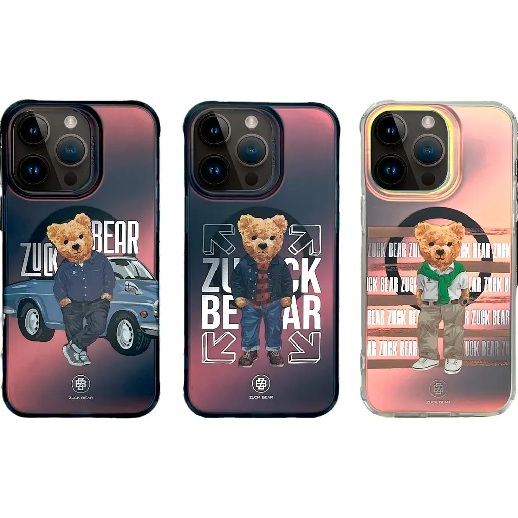 Чохол Zuck Bear California Cool MagSafe Case для Apple iPhone 15 Pro Jeans [108893] - фото 5