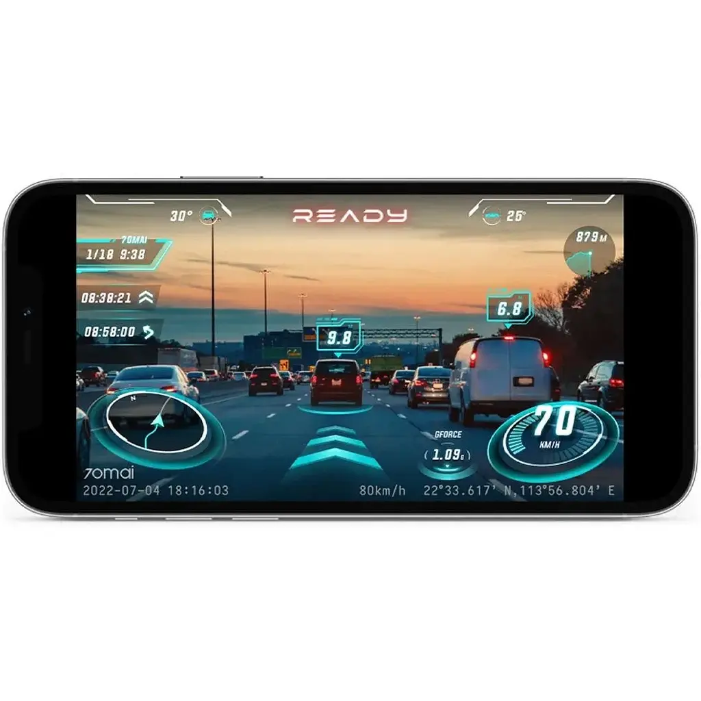 Видеорегистратор Xiaomi 70mai Dash Cam Set A810-2 4K со второй задней камерой RC12 - фото 2