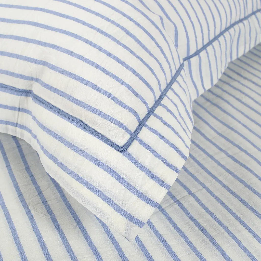 Наволочки Lotus Home - Timeless голубой 50x70+5 (2 шт) - фото 2