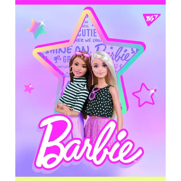 Набір зошитів Yes Barbie А5 в лінійку 12 аркушів 10 шт. (766803) - фото 3