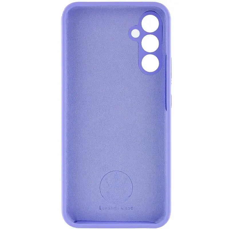 Чохол Lakshmi Silicone Cover Full Camera AAA with Logo для Samsung Galaxy A56 Бузковий/Dasheen - фото 3