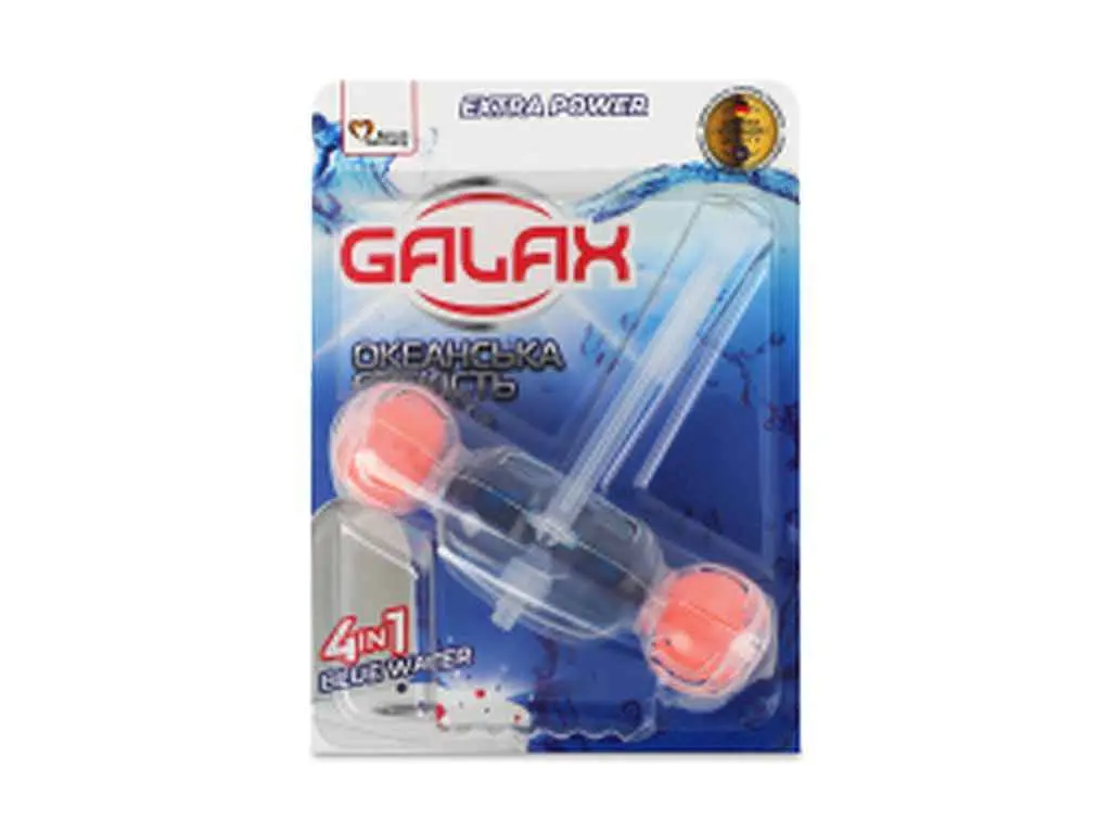Блок для туалетів GALAX 1шт Океанська свіжість 55г